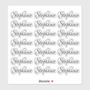 Modern Script Personalized Name
