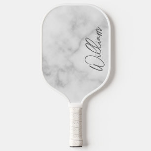 Modern Script Personalized Name Pickleball Paddle