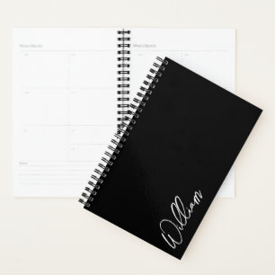 Modern Script Personalized Name Planner