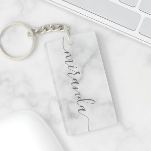 Marble sales key ring