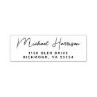 Modern Script Return Address