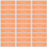 Modern Script Wedding Guest Names Address<br><div class="desc">Composed of simple serif and modern cursive script typography. These elements are simple,  elegant,  and modern. This has 30 stickers. 
 
 This is designed by White Paper Birch Co. exclusive for Zazzle.
 
 Available here:
 http://www.zazzle.com/store/whitepaperbirch</div>