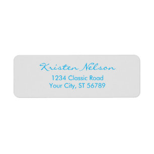 Modern Script   You Customize Colour & Font
