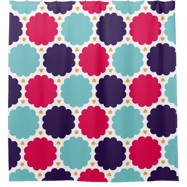  modern seamless colourful geometry cloud pattern, (Front)