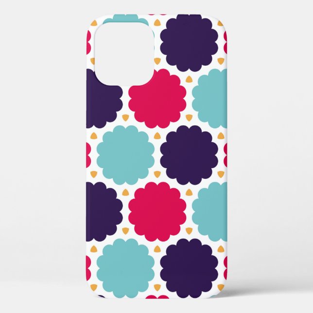  modern seamless colourful geometry cloud pattern, Case-Mate iPhone case (Back)