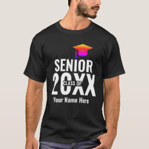Modern Senior class of custom year T-Shirt
