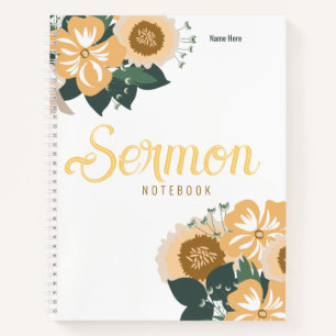 Modern Sermon Notebook