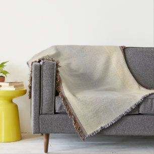 Modern Shades of Grey and Gold Throw Blanket