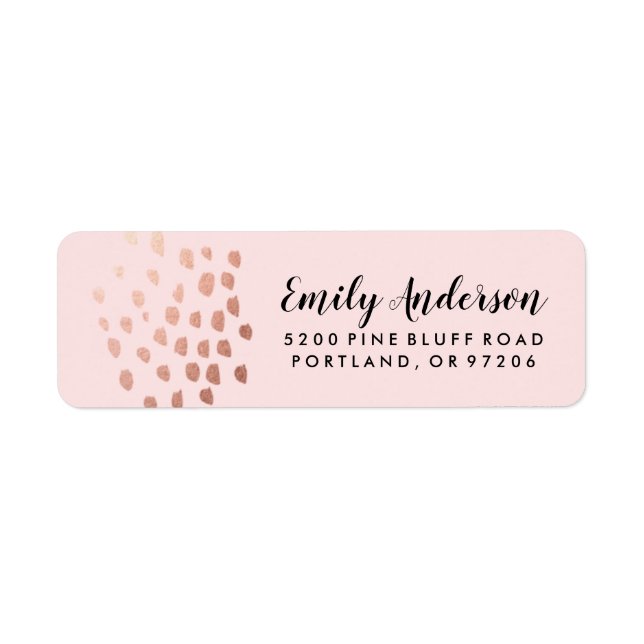 Modern Shimmer | Address Labels (Front)