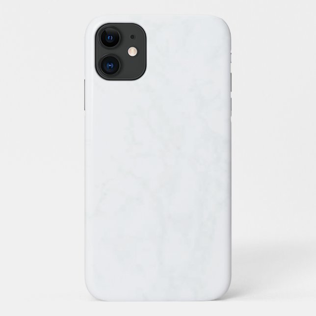 modern shine white marble Case-Mate Barely There  iPhone Case (Back)
