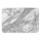 Modern Silver Marble Texture With Your Name