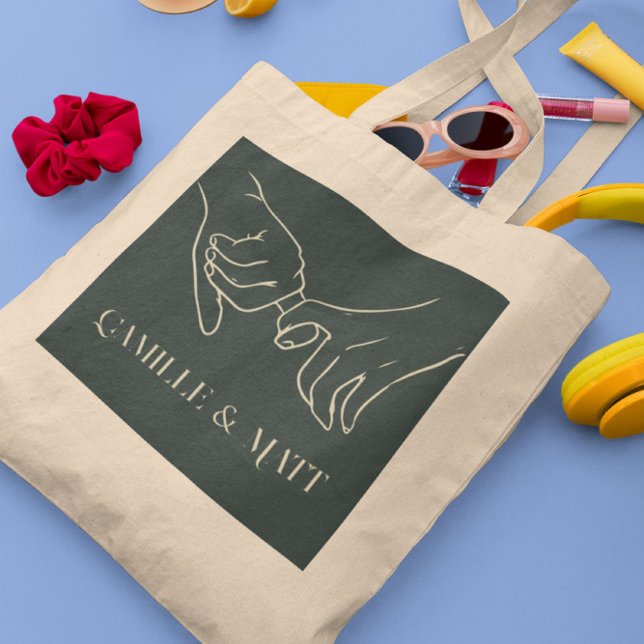  Modern Simple Abstract Line Art  ,boho chic  Tote Bag (Creator Uploaded)