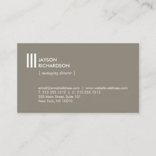 Modern Simple Architecture, Construction, Design 3 Business Card