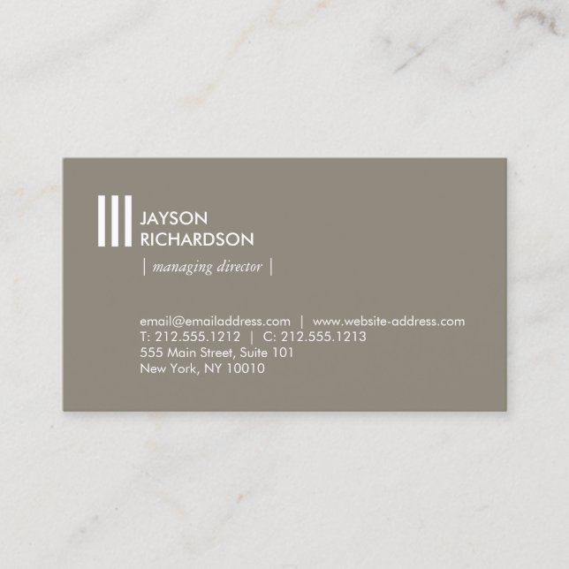 Modern Simple Architecture, Construction, Design 3 Business Card (Front)