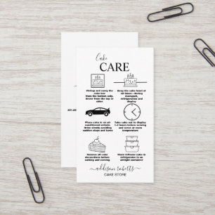 Modern Simple Black and White Business Business Card