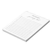 Modern Simple Black and White Elegant Grocery List