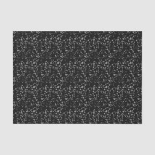Modern Simple Black Terrazzo Tissue Paper