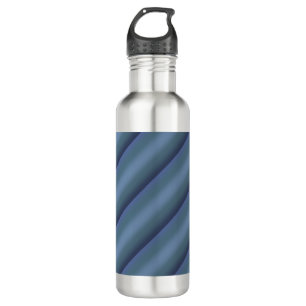 Modern Simple Blue navy Gradient Colour 710 Ml Water Bottle