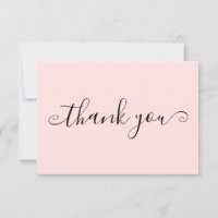 Modern Simple Blush Pink Custom Business