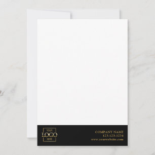 Modern Simple Business Logo Professional Editable Card