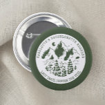 Modern Simple Camping Weekend Bachelorette Party 2 Inch Round Button<br><div class="desc">Modern Simple Camping Weekend Bachelorette Party button</div>