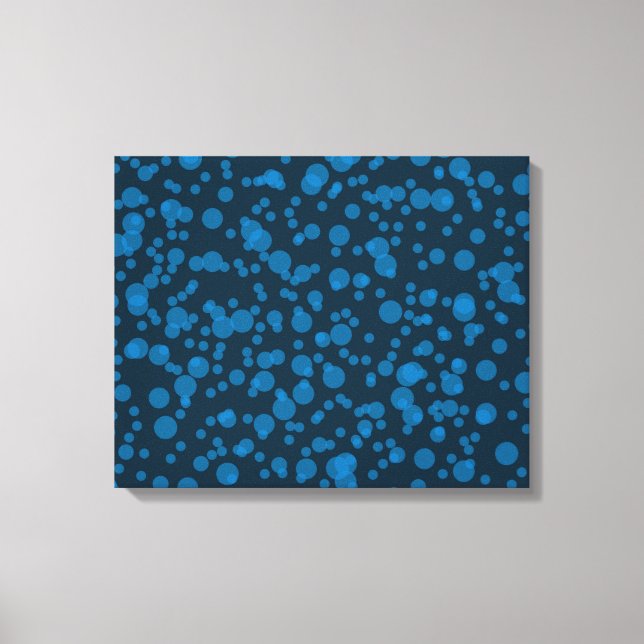 Modern, simple celebration concept graphic art canvas print (Front)