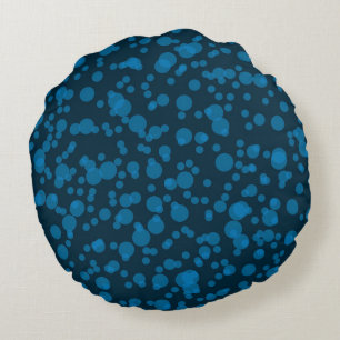Modern, simple celebration concept graphic art round pillow
