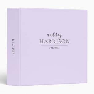 Modern Simple Chic Binder