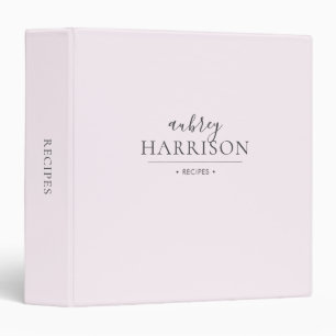 Modern Simple Chic Binder