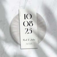 Modern Simple Chic Wedding