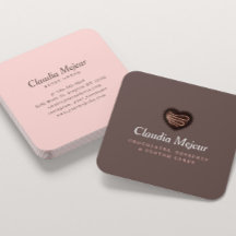Modern Simple Chocolate Baker Brown 