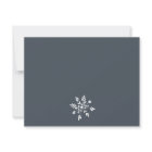 Modern simple Christmas script snowflakes photo