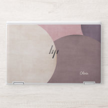 Modern Simple Circles Personalized