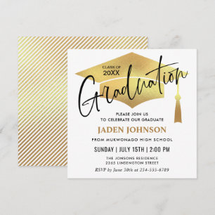 Modern Simple Class of 2026  Graduation Party Invitation