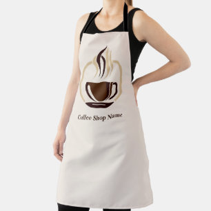 Modern Simple Coffee Shop professional shop Apron
