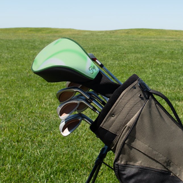 Modern Simple Colourful rainbow gradient galaxy se Golf Head Cover (In Situ)
