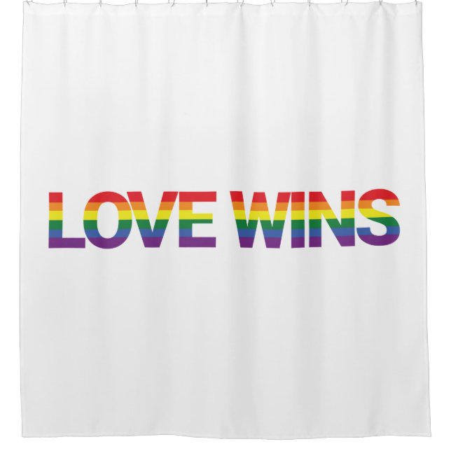 Modern, simple, colourful, vibrant design Love Win (Front)