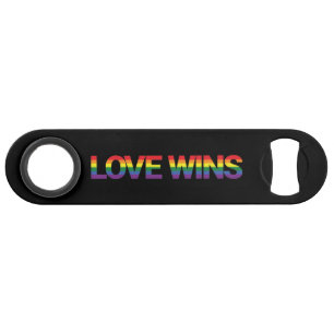 Modern, simple, colourful, vibrant design Love Win Bar Key