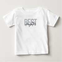 Modern, simple, cool typography of Best Daughter