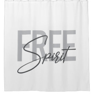 Modern, simple, cool typography of Free Spirit