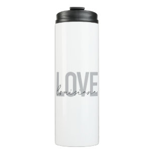Modern, simple, cool, urban design Love Louisiana Thermal Tumbler