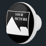 Modern Simple Create Your Own Wedding Picture Ceramic Knob<br><div class="desc">You can customize it with your photo,  logo or with your text.  You can place them as you like on the customization page. Modern,  unique,  simple,  or personal,  it's your choice.</div>