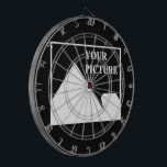 Modern Simple Create Your Own Wedding Picture Dartboard<br><div class="desc">You can customize it with your photo,  logo or with your text.  You can place them as you like on the customization page. Modern,  unique,  simple,  or personal,  it's your choice.</div>