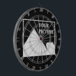 Modern Simple Create Your Own Wedding Picture Dartboard<br><div class="desc">You can customize it with your photo,  logo or with your text.  You can place them as you like on the customization page. Modern,  unique,  simple,  or personal,  it's your choice.</div>