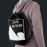 Modern Simple Create Your Own Wedding Picture Drawstring Bag<br><div class="desc">You can customize it with your photo,  logo or with your text.  You can place them as you like on the customization page. Modern,  unique,  simple,  or personal,  it's your choice.</div>