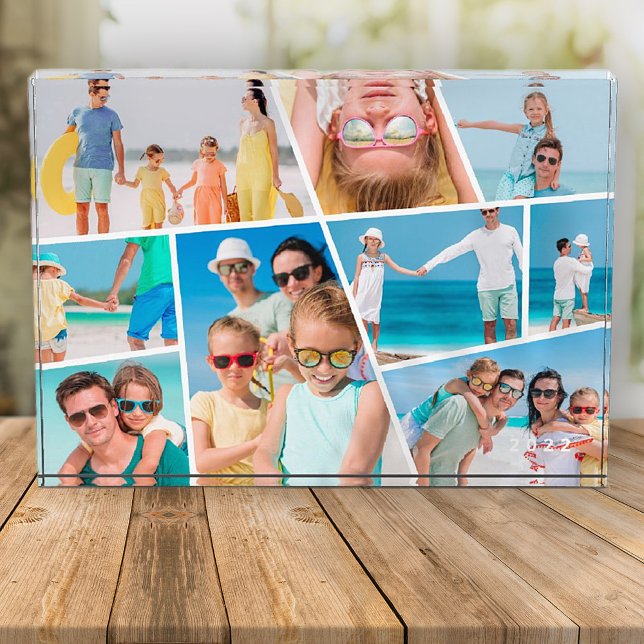  Modern Simple Custom 9 Images Collage Photo Block (Creator Uploaded)
