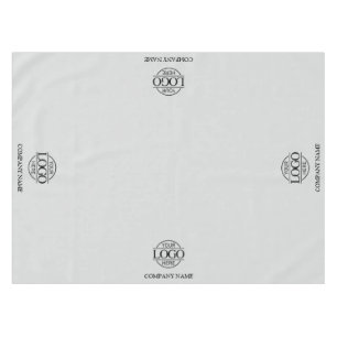 Modern Simple Custom Business Logo Promotional Tablecloth