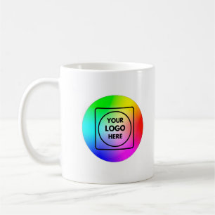 Modern Simple Custom Business Logo Template mug