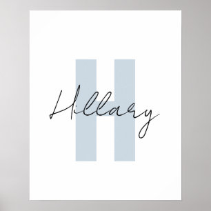 Modern simple custom Personalized  Poster