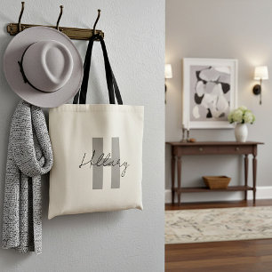 Modern simple custom Personalized  Tote Bag